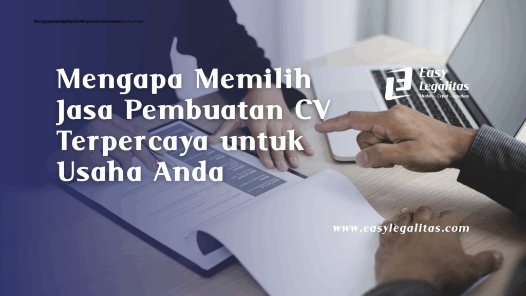 jasa pembuatan cv