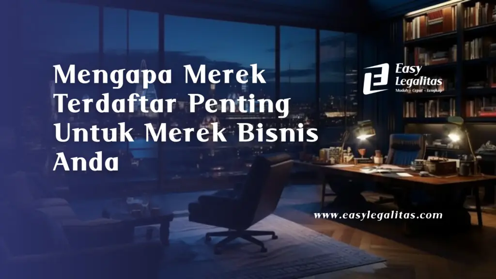 merek terdaftar penting
